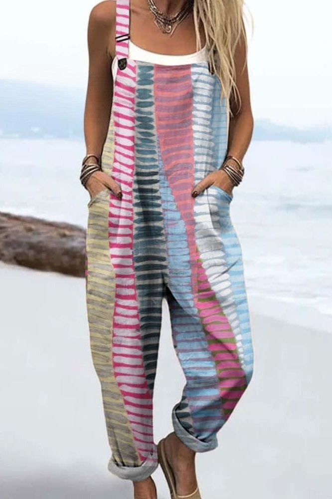 Emma - Coastal Drift Jumpsuit