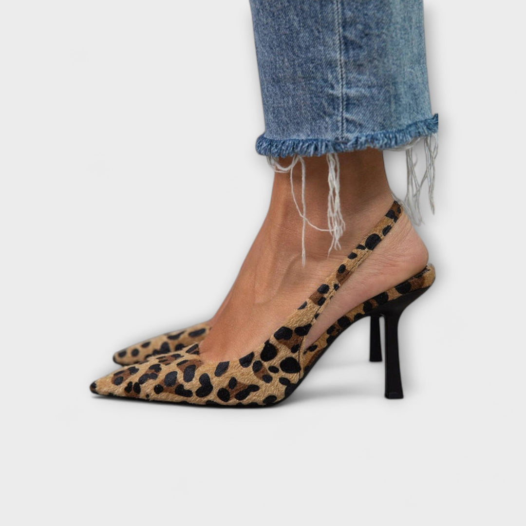 Liorina β Slingback with Leopard Look