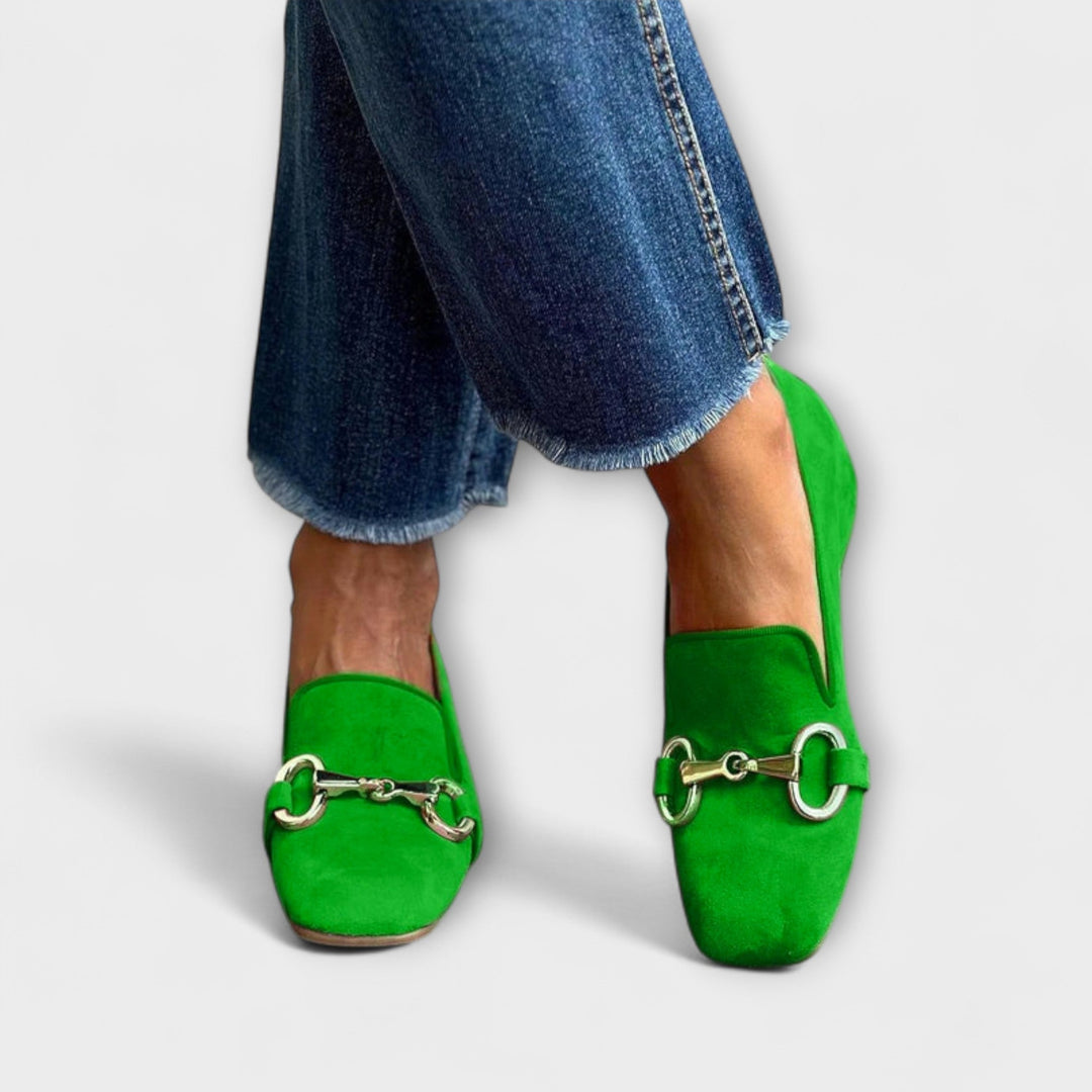 Taliah β Slipper with Square Toe and Buckle