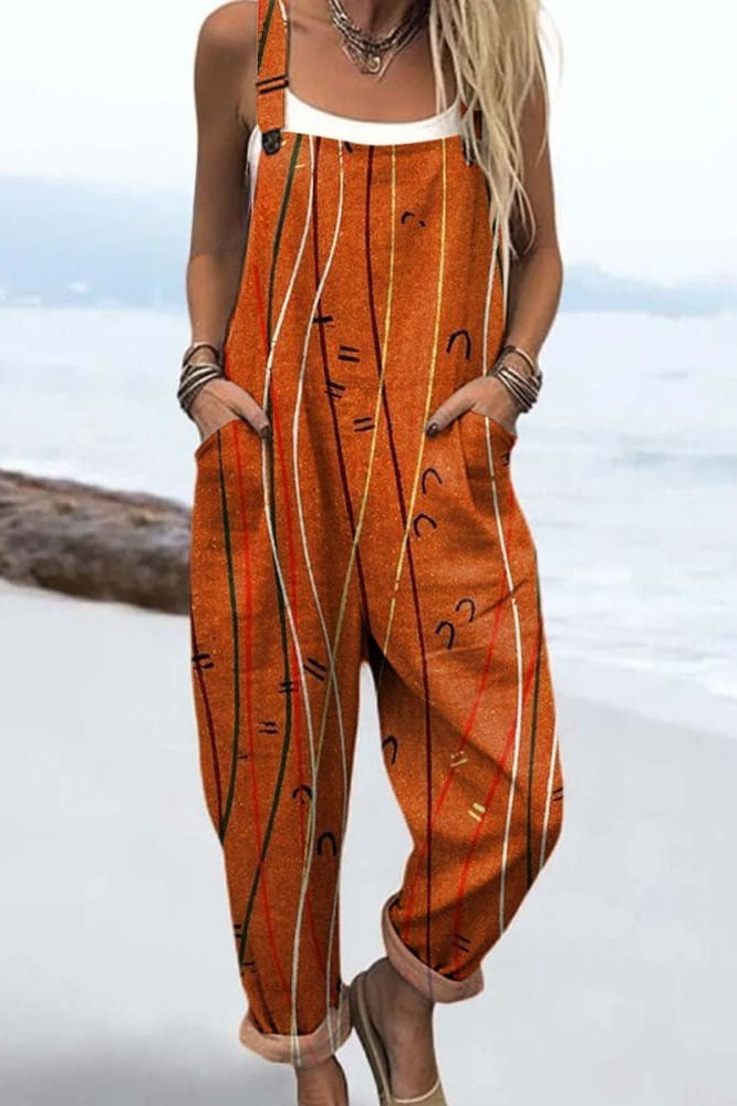 Ella - Desert Lines Jumpsuit