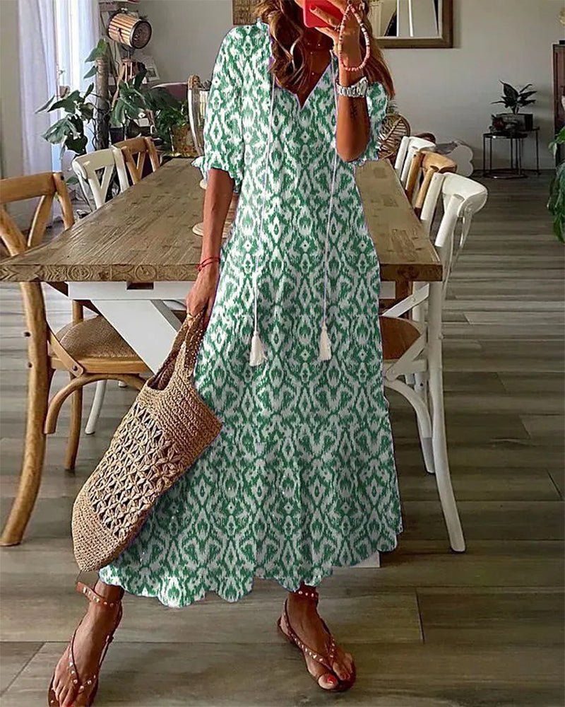Luna - Effortless Boho Dress with Flattering Fit