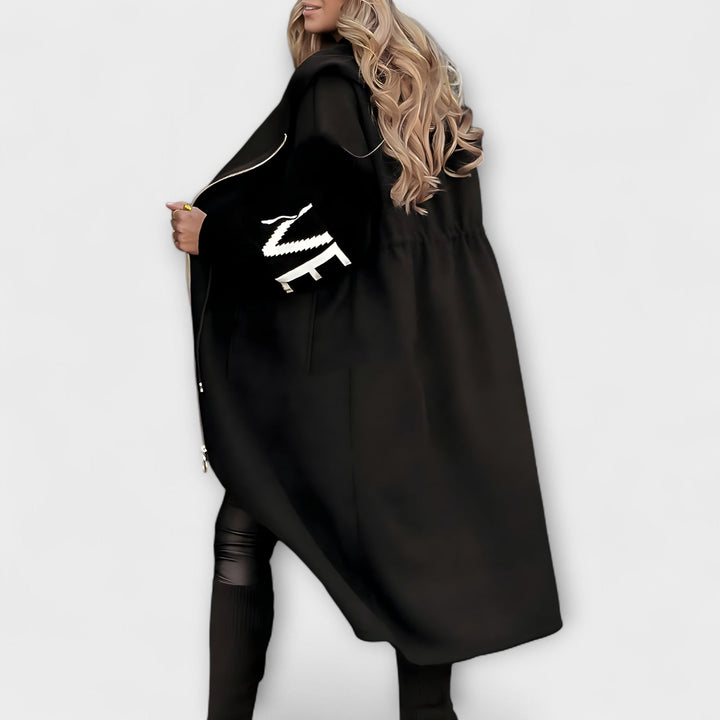 Rosana - Elegant Hooded Coatigan