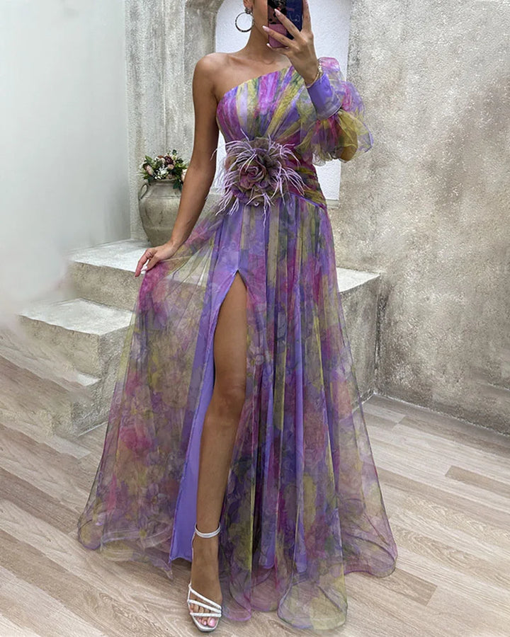 Amelia - Elegant Split Dress