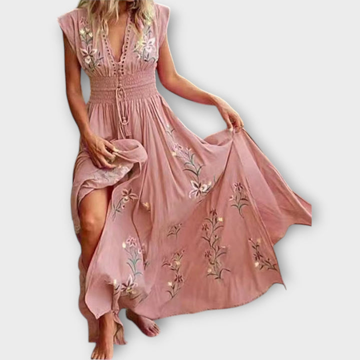 Felizia – Boho Dress with Enchanting Embroideries