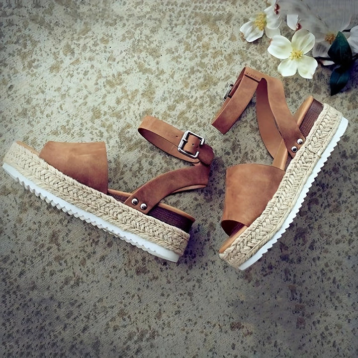 Noreen™ | Platform Espadrilles Sandals