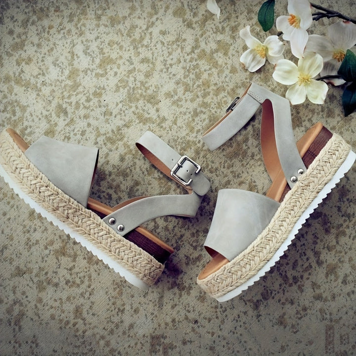 Noreen™ | Platform Espadrilles Sandals
