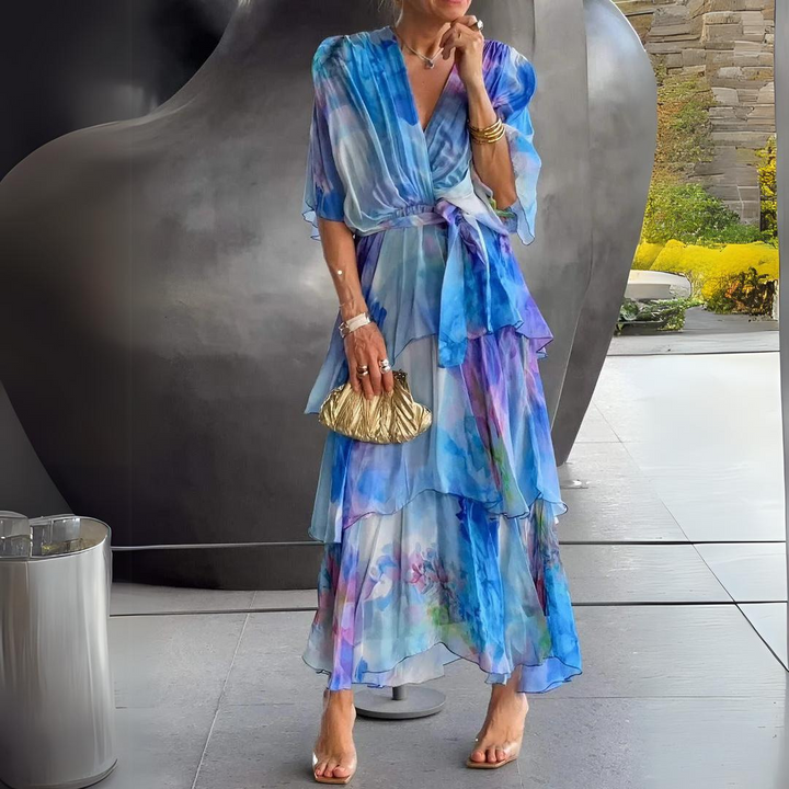 Diana - Stunning V-Neck Dress
