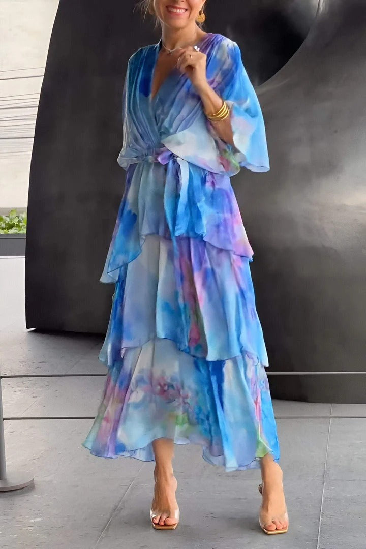Diana - Stunning V-Neck Dress