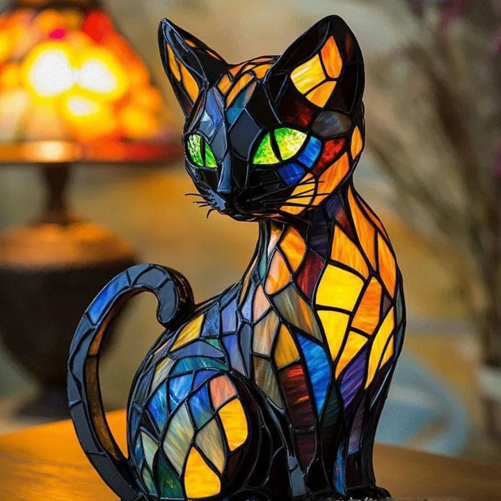 Radiant Midnight Feline