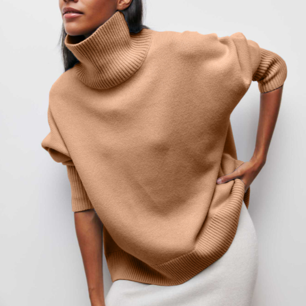Katrielle - Women's Winter Roll Neck Sweater