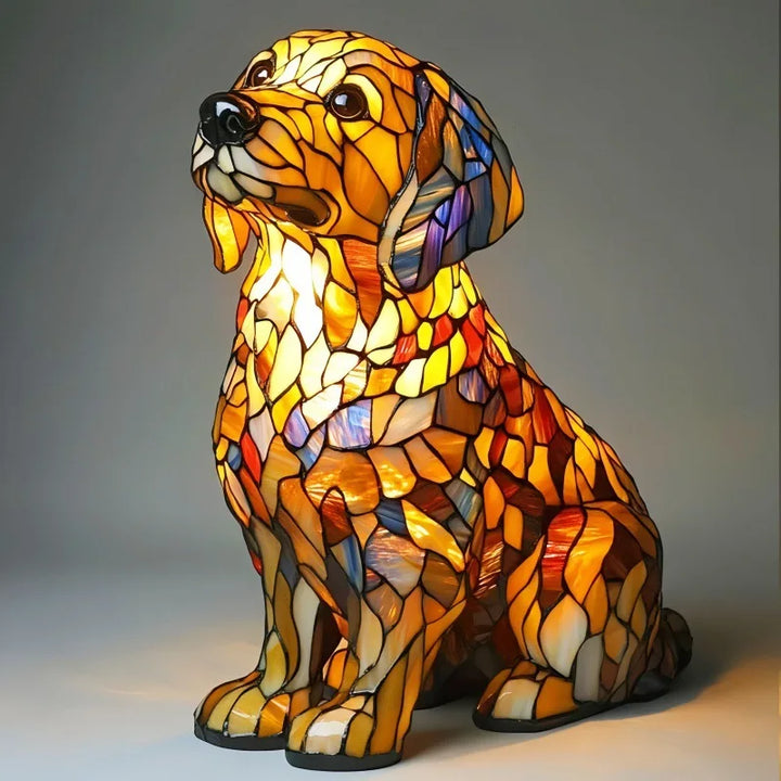 Golden Retriever Figurine - Spiritual Light Edition