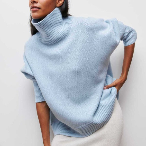 Katrielle - Women's Winter Roll Neck Sweater