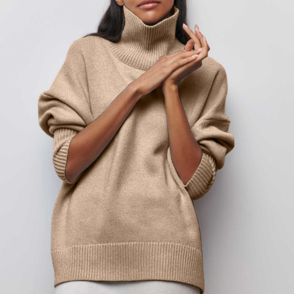 Katrielle - Women's Winter Roll Neck Sweater