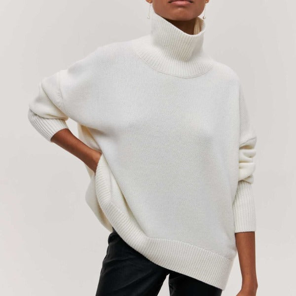 Katrielle - Women's Winter Roll Neck Sweater