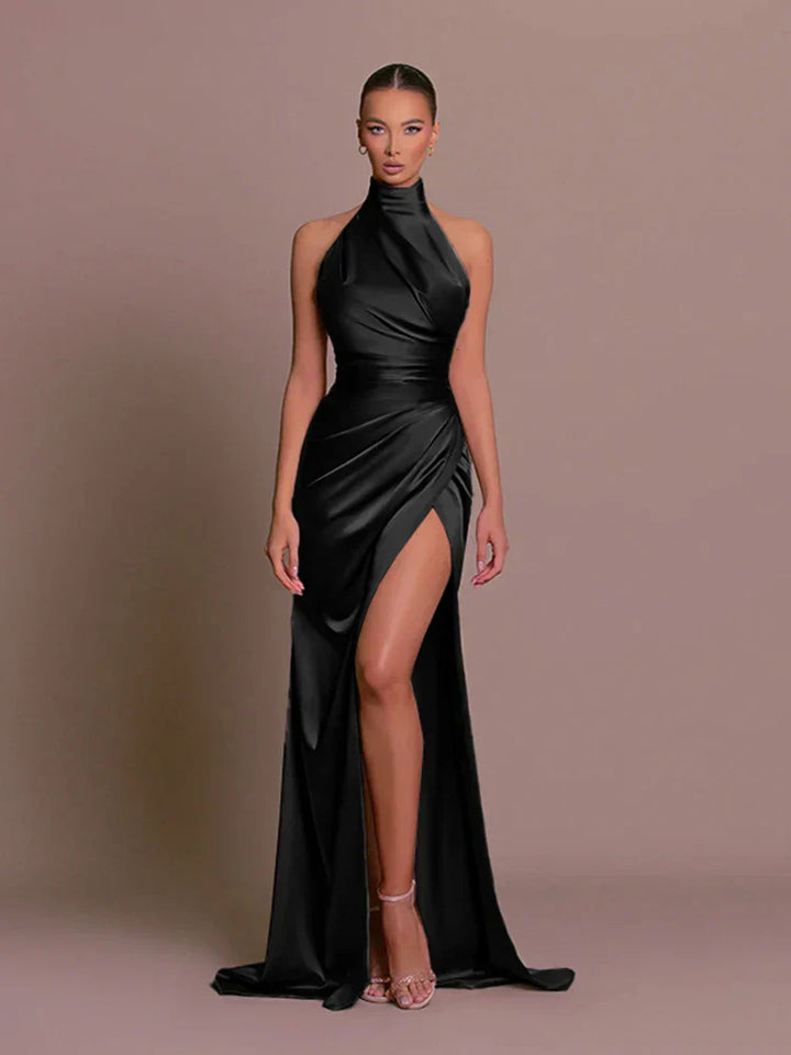 Livia - Sleek Slit Gown