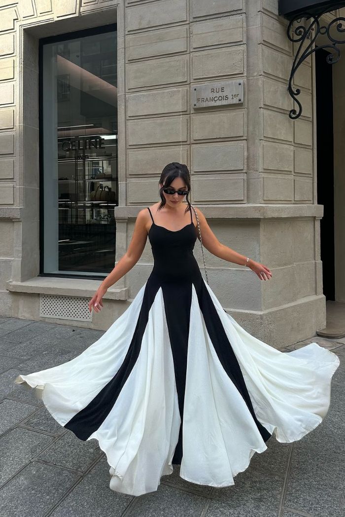 Eliana - Paneled Maxi Dress