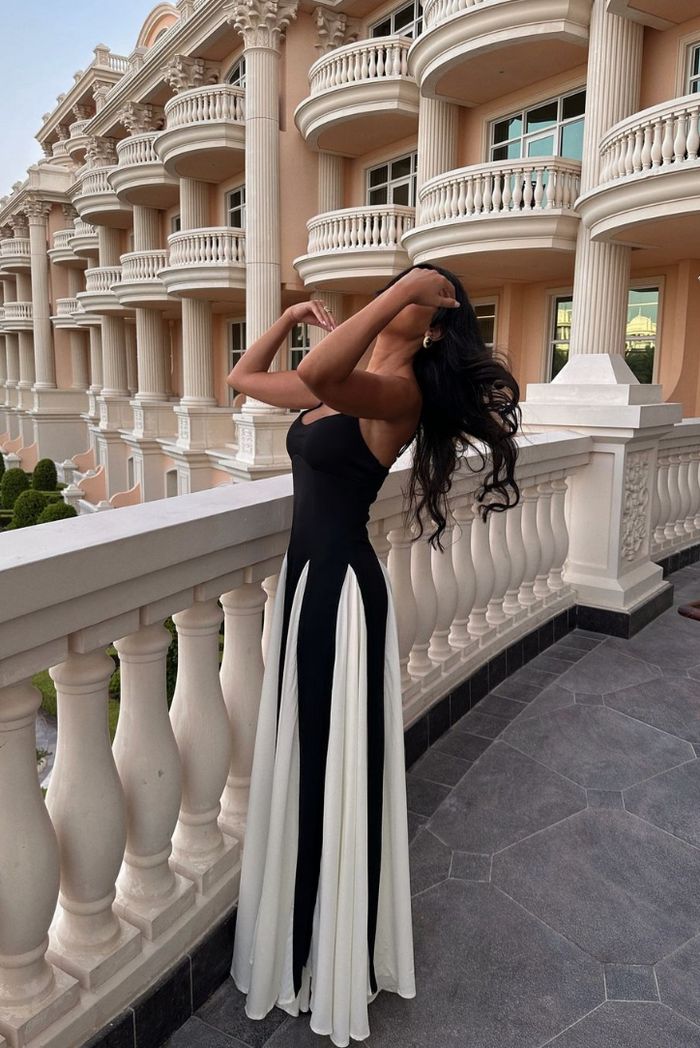 Eliana - Paneled Maxi Dress