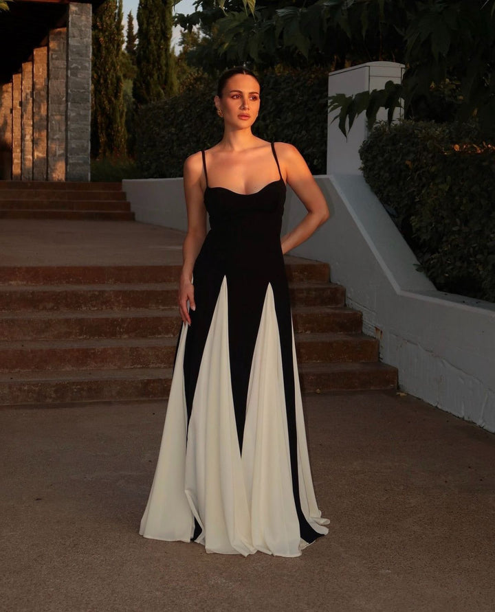 Eliana - Paneled Maxi Dress