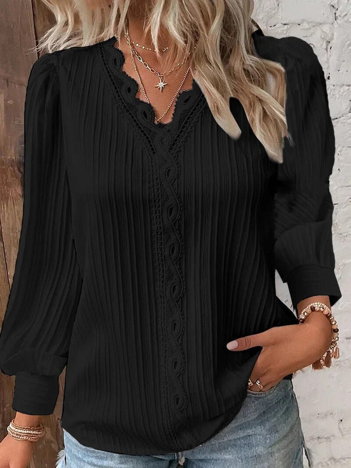 Lydia | Lace Detail Blouse