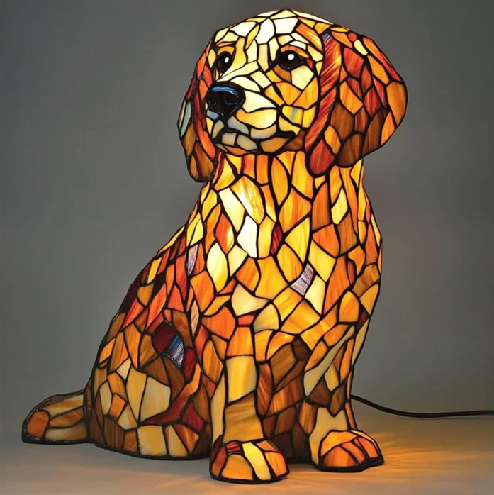 Golden Retriever Figurine - Spiritual Light Edition