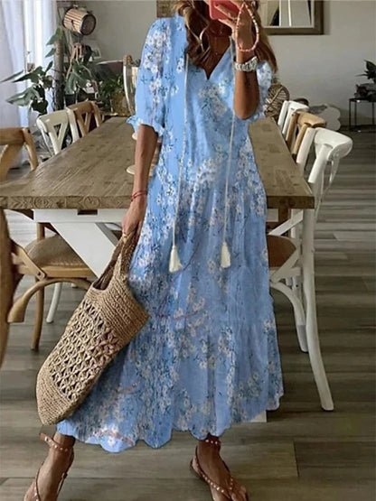 Luna - Effortless Boho Dress with Flattering Fit