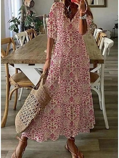 Luna - Effortless Boho Dress with Flattering Fit